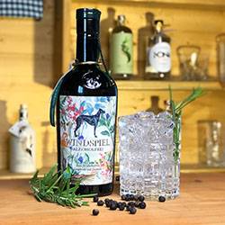 Gin & Tonic mit alkoholfreiem Windspiel Gin